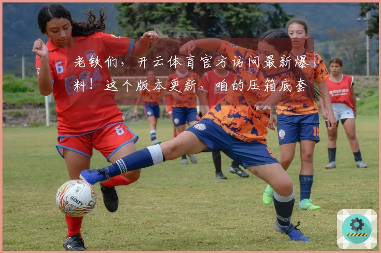 老铁们，开云体育官方访问最新爆料！这个版本更新，咱的压箱底套路要改改了！